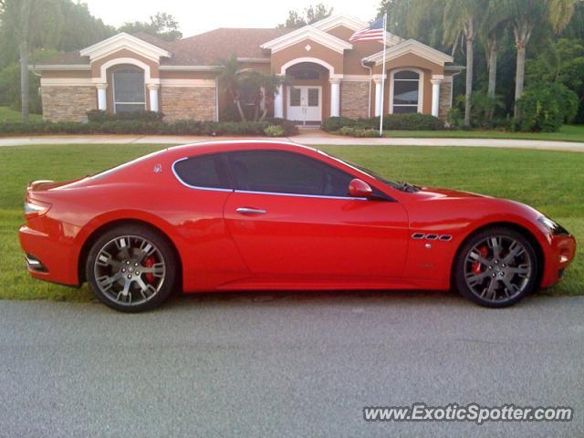 Maserati GranTurismo spotted in Longwood, Florida