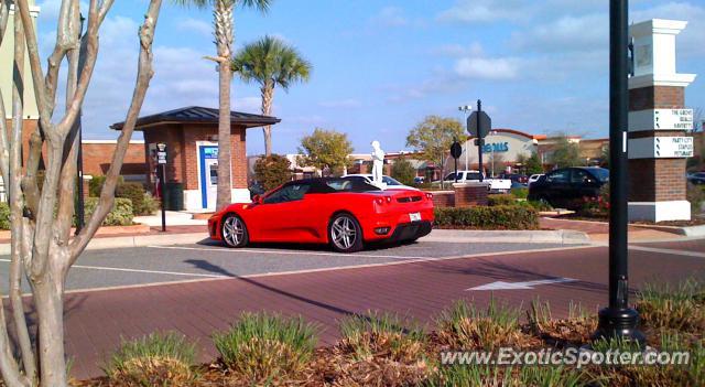 Ferrari F430 spotted in Orlando, Florida