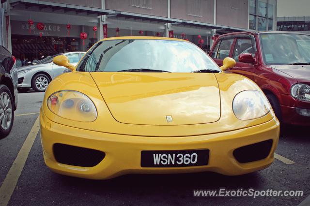 Ferrari 360 Modena spotted in Kuala Lumpur, Malaysia