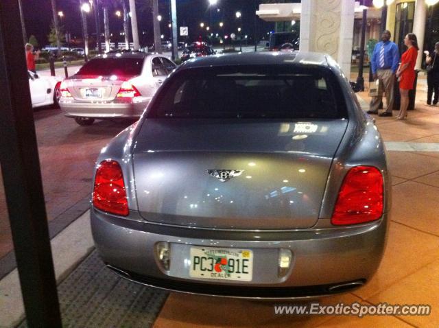 Bentley Continental spotted in Jacksonville, Florida