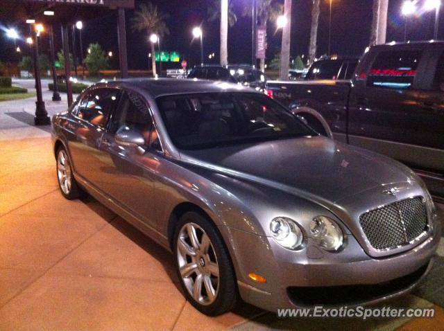 Bentley Continental spotted in Jacksonville, Florida