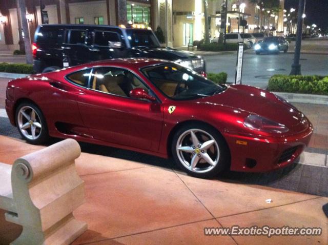 Ferrari 360 Modena spotted in Jacksonville, Florida