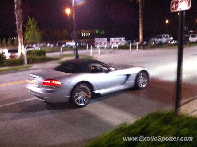 Dodge Viper spotted in Jacksonville, Florida