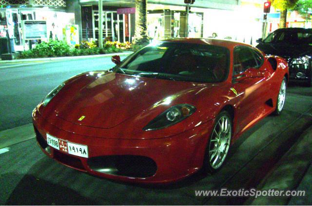 Ferrari F430 spotted in Gold Coast, Australia