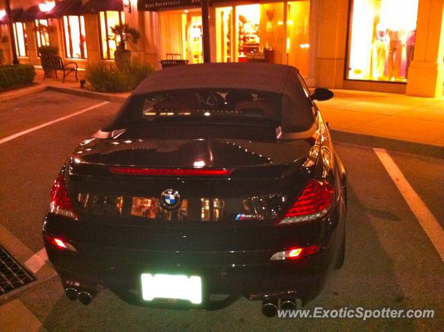 BMW M6 spotted in Jacksonville, Florida