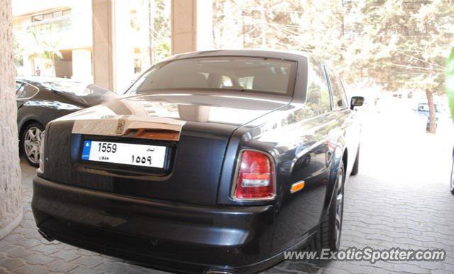 Rolls Royce Phantom spotted in Beirut, Lebanon