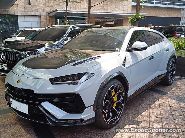 Lamborghini Urus spotted in Jakarta, Indonesia