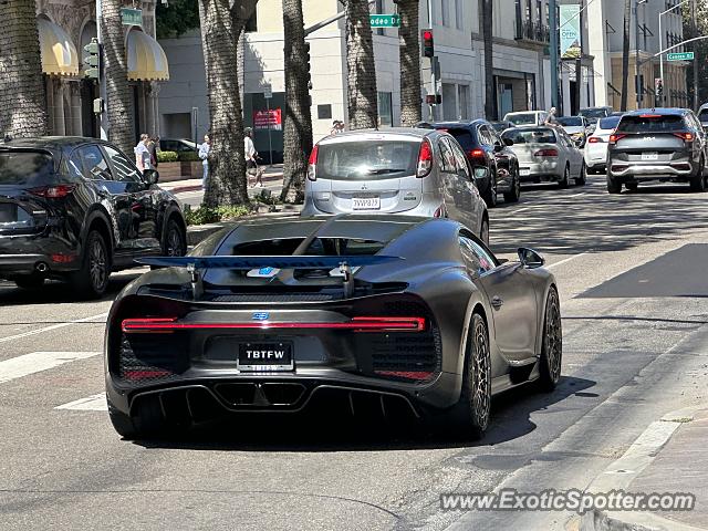 Bugatti Chiron spotted in Beverly Hills, California