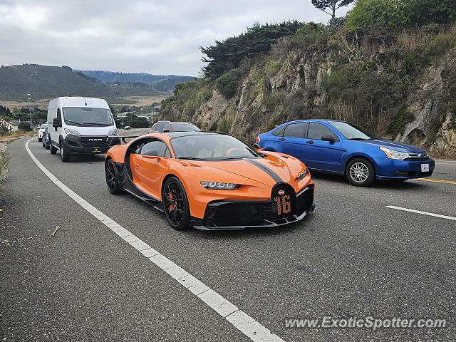 Bugatti Chiron spotted in Carmel Valley, California