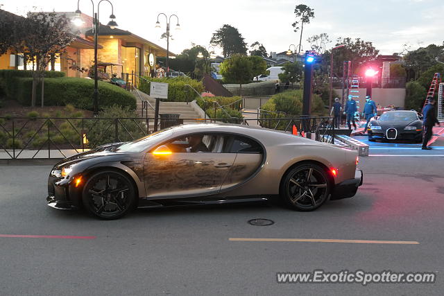 Bugatti Chiron spotted in Monterey, California