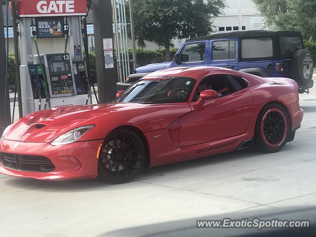 Dodge Viper spotted in Jacksonville bch, Florida