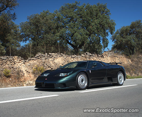 Bugatti EB110 spotted in Nueva Andalucia, Spain