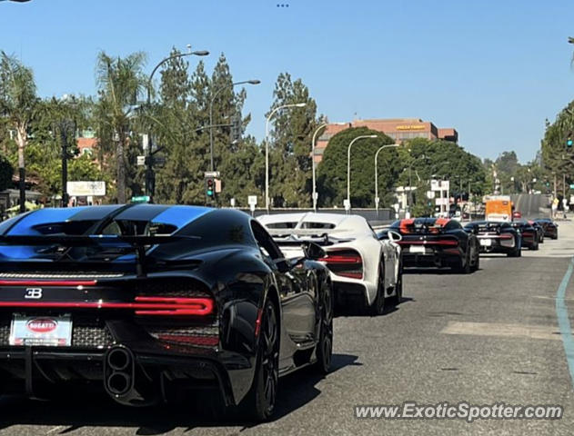 Bugatti Chiron spotted in Pasadena, California