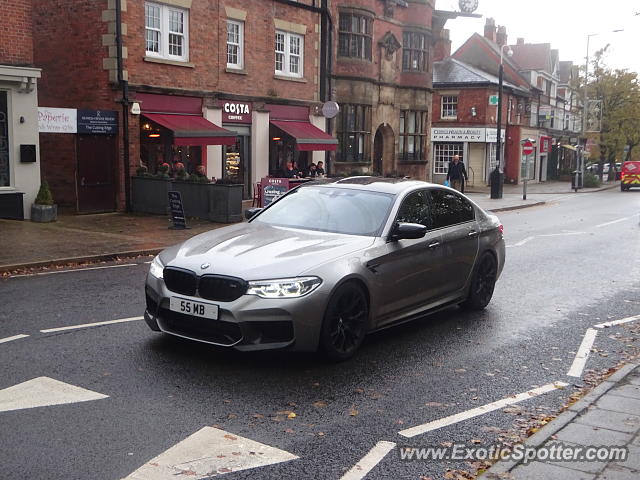 BMW M5 spotted in Alderley Edge, United Kingdom