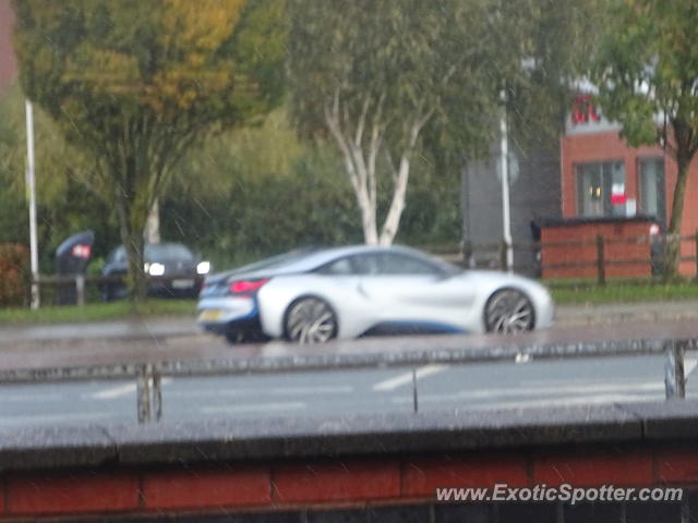 BMW I8 spotted in Old Trafford, United Kingdom