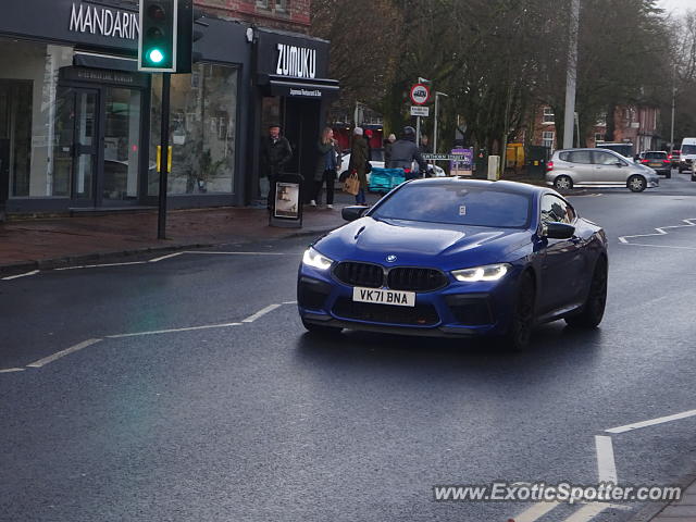 BMW M8 spotted in Wilmslow, United Kingdom