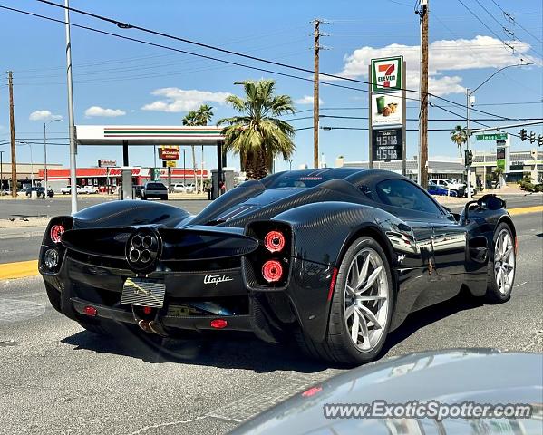 Pagani Huayra spotted in Las Vegas, Nevada