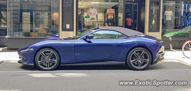 Ferrari Roma spotted in Zurich, Switzerland