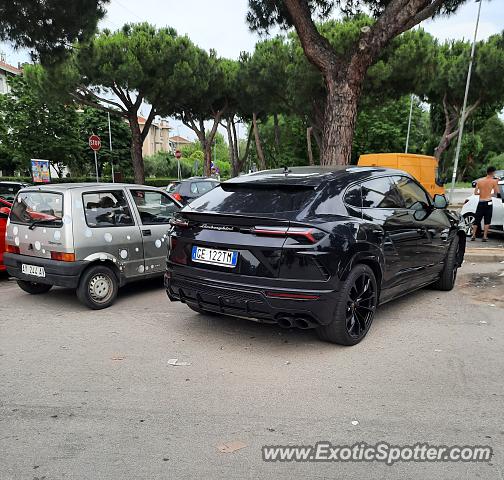 Lamborghini Urus spotted in Riccione, Italy