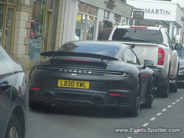 Porsche 911 Turbo spotted in Wilmslow, United Kingdom