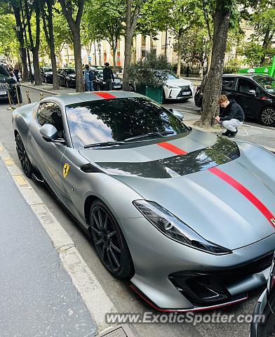 Ferrari 812 Superfast spotted in Paris, France