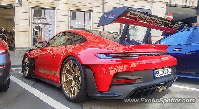 Porsche 911 GT3 spotted in Zurich, Switzerland