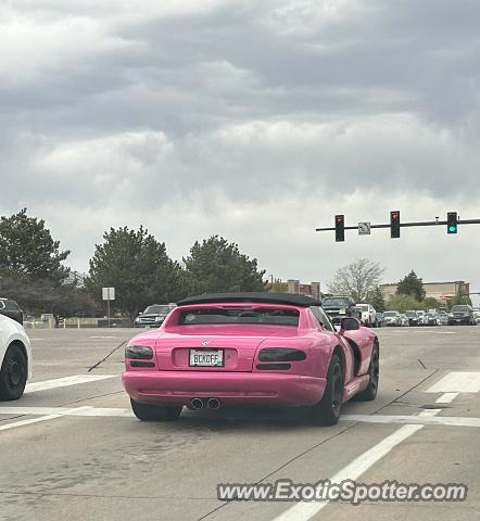 Dodge Viper spotted in Parker, Colorado