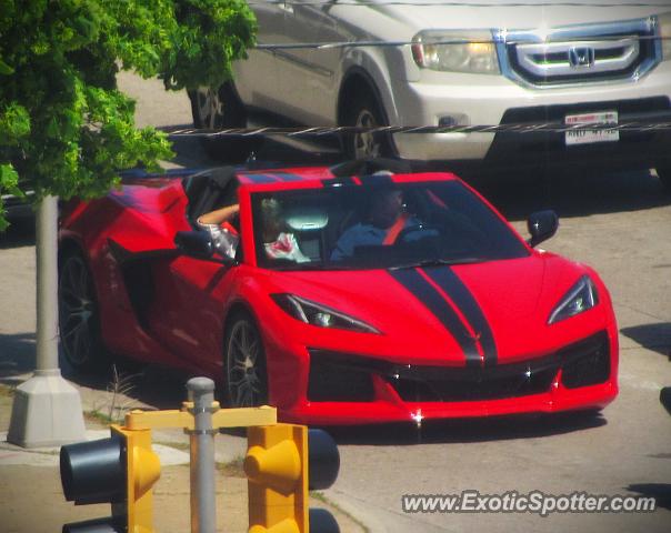 Chevrolet Corvette Z06 spotted in Green Bay, Wisconsin