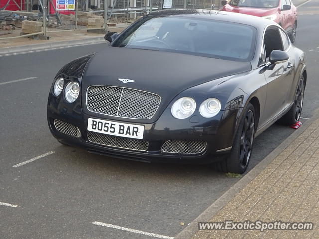 Bentley Continental spotted in Sandown, United Kingdom