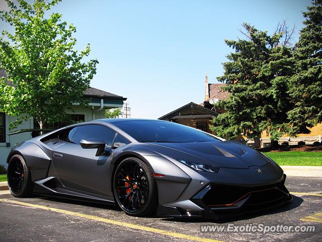 Lamborghini Huracan spotted in Green bay, Wisconsin