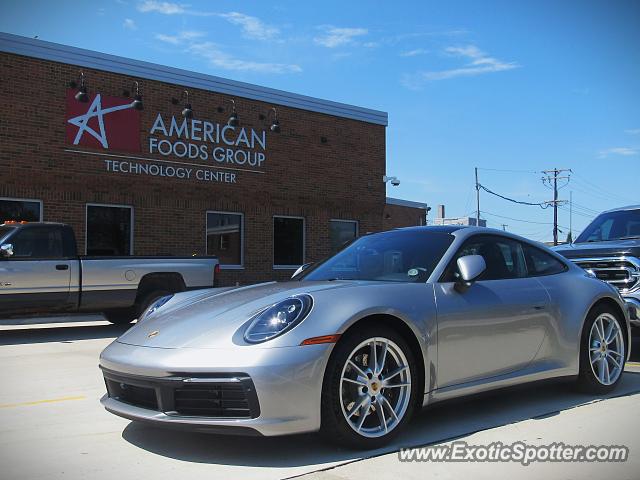 Porsche 911 spotted in Green Bay, Wisconsin