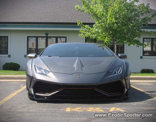 Lamborghini Huracan spotted in Green bay, Wisconsin