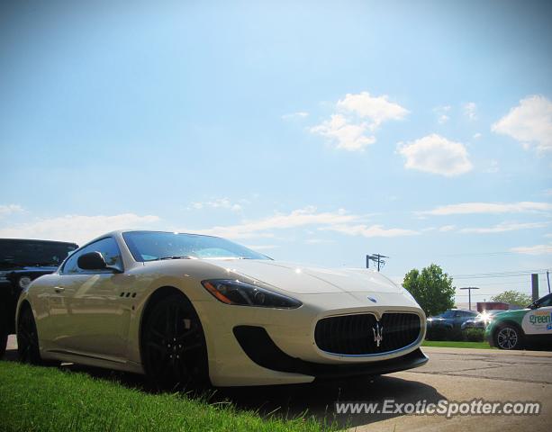 Maserati GranTurismo spotted in Green Bay, Wisconsin