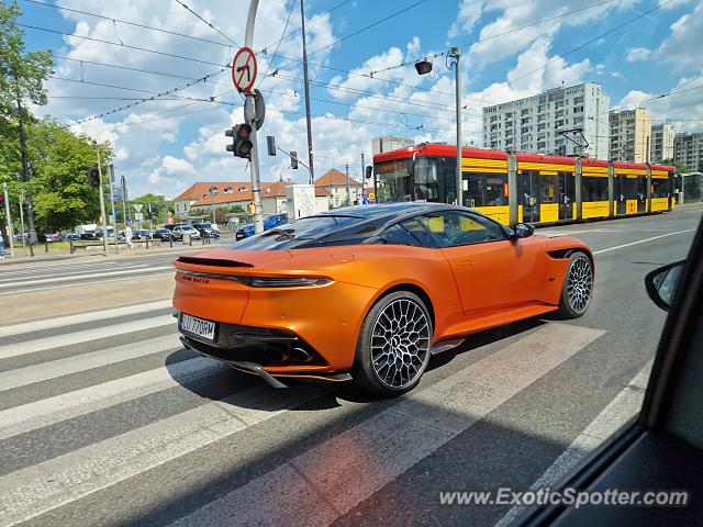 Aston Martin DBS spotted in Warsaw, Poland