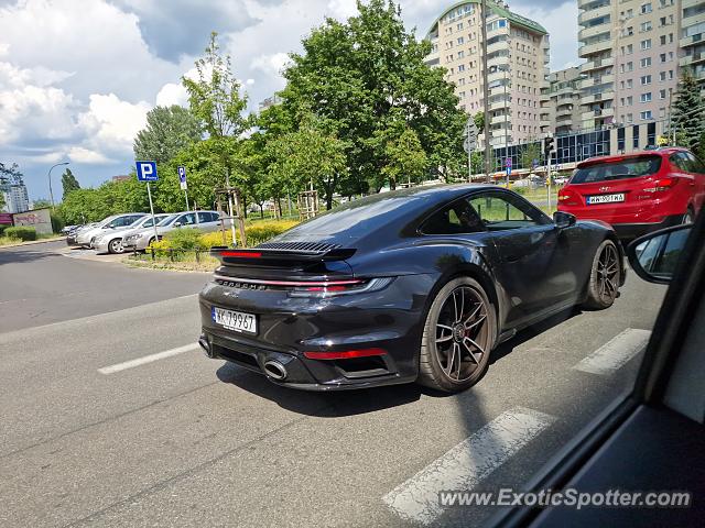 Porsche 911 Turbo spotted in Warsaw, Poland