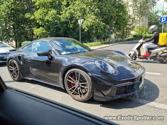 Porsche 911 Turbo spotted in Warsaw, Poland