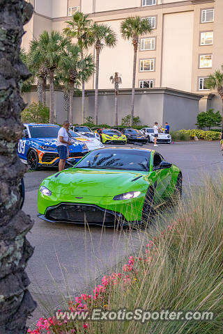 Aston Martin Vantage spotted in Amelia Island, Florida