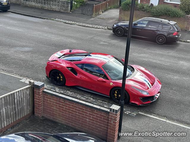 Ferrari 488 GTB spotted in Southampton, United Kingdom