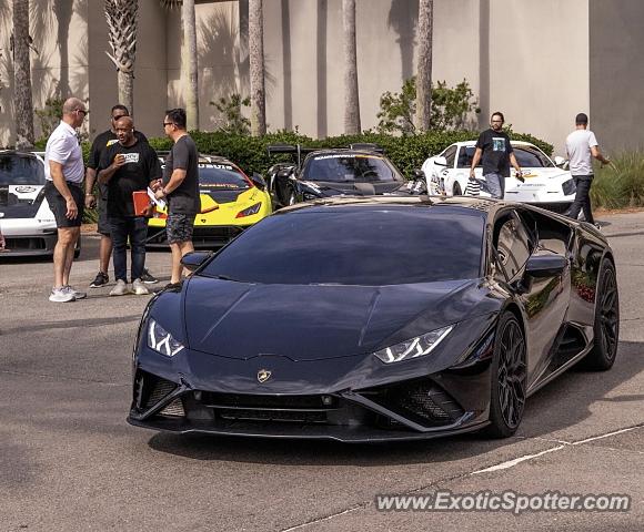 Lamborghini Huracan spotted in Amelia Island, Florida