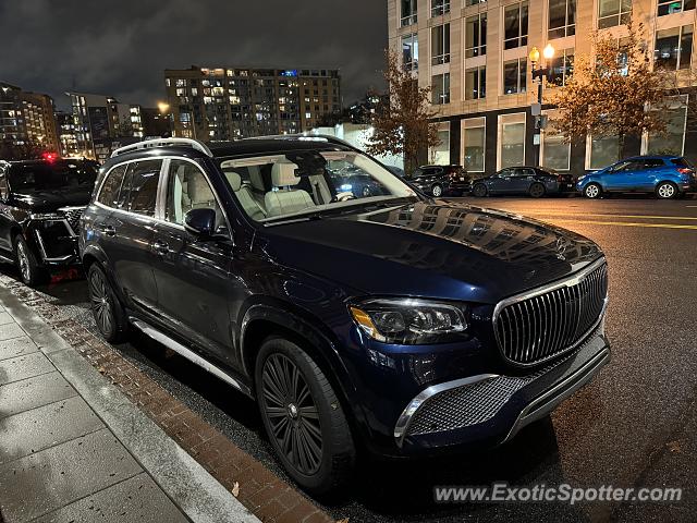 Mercedes Maybach spotted in Washington DC, United States