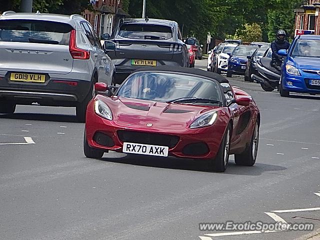 Lotus Elise spotted in Wilmslow, United Kingdom