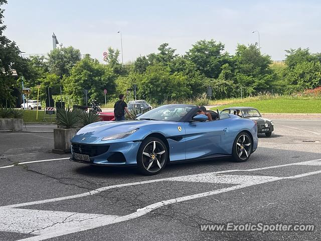 Ferrari Portofino spotted in Brescia, Italy