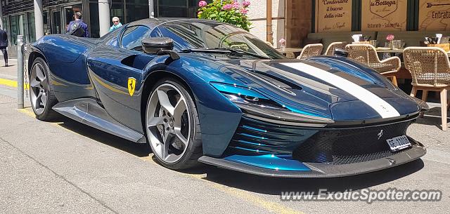 Ferrari Monza SP2 spotted in Zürich, Switzerland