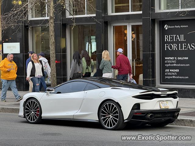 Mclaren GT spotted in Boston, Massachusetts