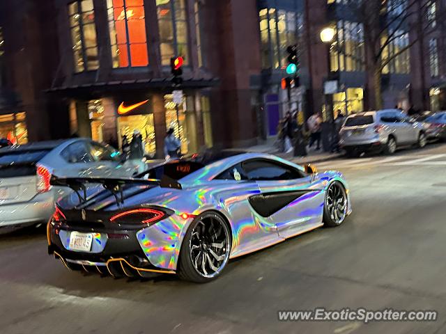 Mclaren 570S spotted in Boston, Massachusetts