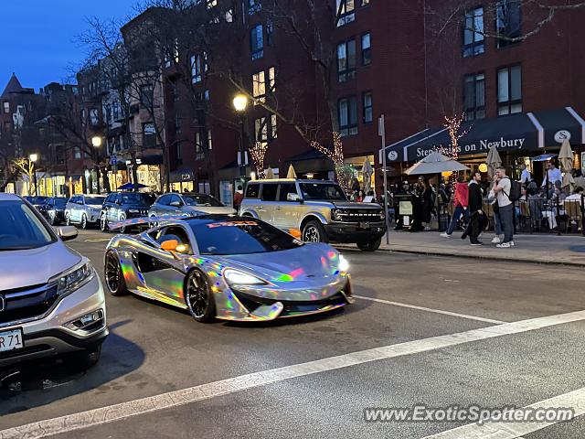 Mclaren 570S spotted in Boston, Massachusetts