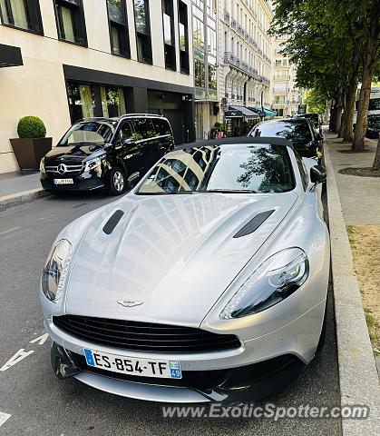 Aston Martin Vanquish spotted in Paris, France