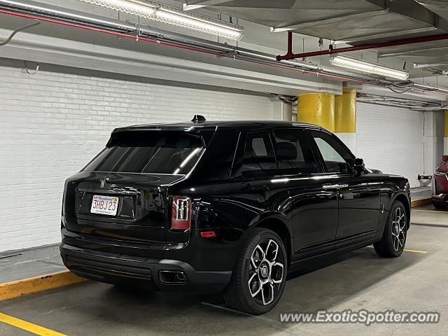 Rolls-Royce Cullinan spotted in Boston, Massachusetts