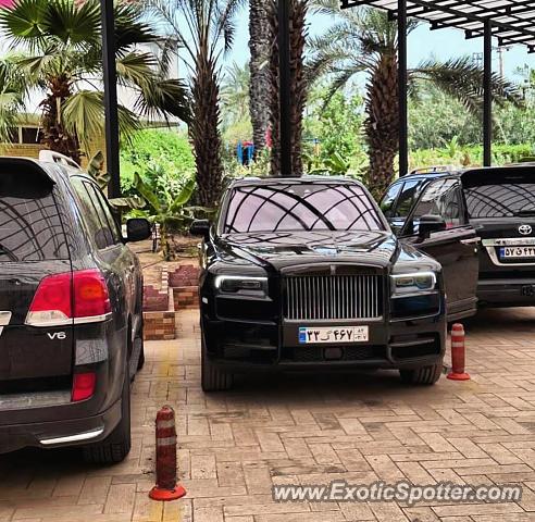 Rolls-Royce Cullinan spotted in Zahedan, Iran