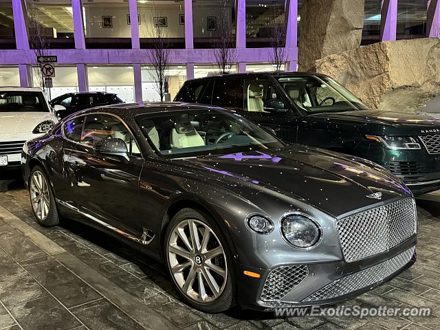 Bentley Continental spotted in Boston, Massachusetts